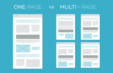 One page vs Multi Page